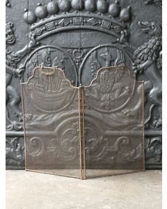 Antique French Fire Screen