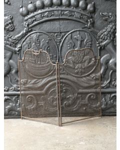 Antique French Fire Screen