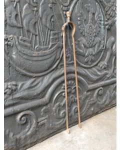 Small French Fireplace Tongs