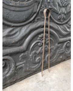 Small French Fireplace Tongs