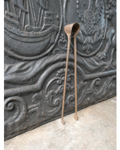 Small French Fireplace Tongs