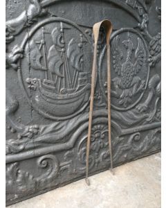 Antique French Fire Tongs