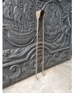 Antique French Fire Tongs