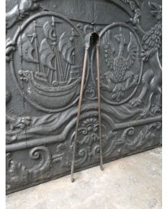 Antique French Fire Tongs