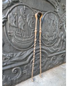 Napoleon III Fire Tongs