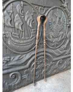 Napoleon III Fire Tongs