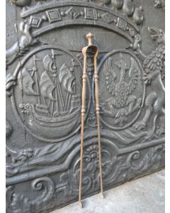 Napoleon III Fire Tongs