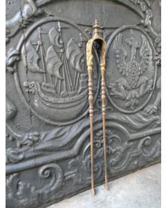 Napoleon III Fire Tongs