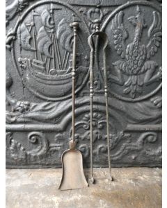 Antique French Fireplace Tools