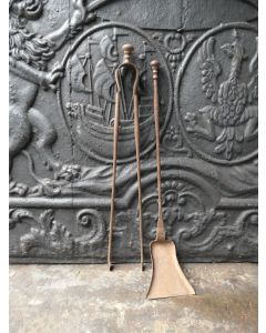 Antique French Fireplace Tools