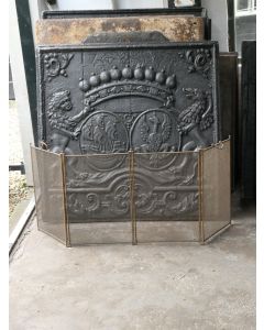 Antique French Fire Screen