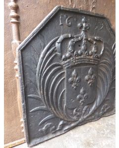 Antique French Fire Screen