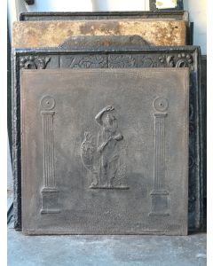 Diana Fireplace Back Plate