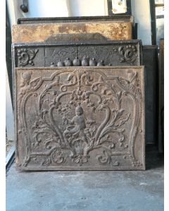 Louis XV Fireplace Back