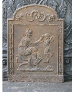 Woman with Cupid Fireback