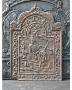 Woman with Cupid Fireback