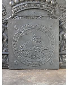 Cupid Fireplace Back Plate