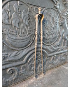 Napoleon III Fire Tongs