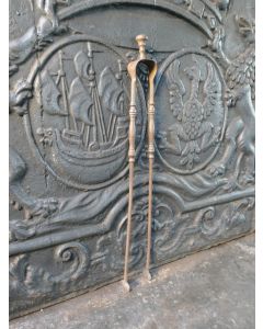 Napoleon III Fire Tongs