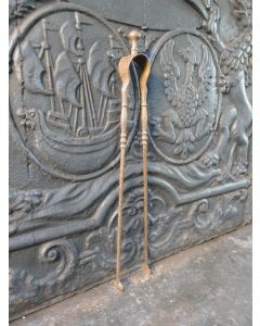 Napoleon III Fire Tongs