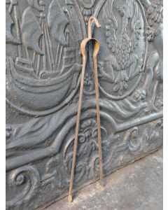 Napoleon III Fire Tongs
