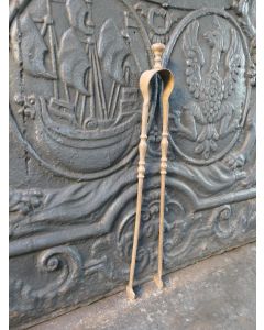 Napoleon III Fire Tongs