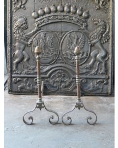 Large Andirons | Landiers