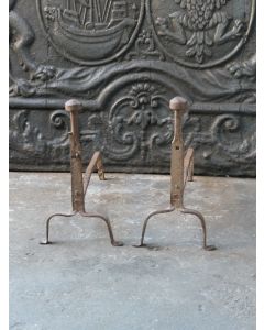 Gothic Andirons Fireplace