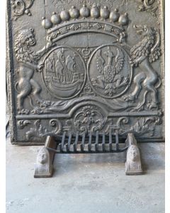 Antique French Fire Basket