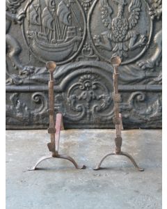 Gothic Andirons Fireplace