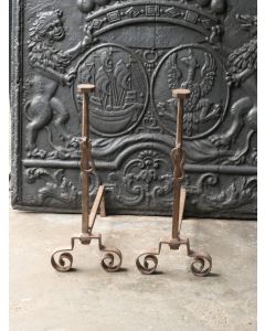 Louis XV Andirons
