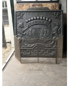 Antique French Fire Screen