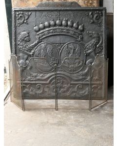 Antique French Fire Screen