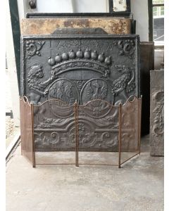 Antique French Fire Screen