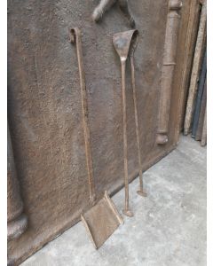 Antique French Fireplace Tools