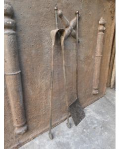 Antique French Fireplace Tools