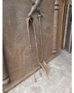 Antique French Fireplace Tools