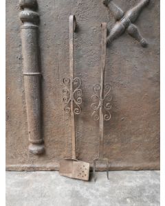 Antique French Fireplace Tools