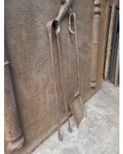 Antique French Fireplace Tools