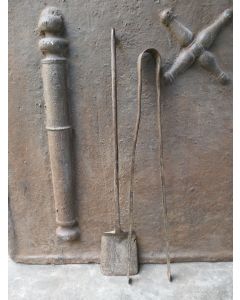 Antique French Fireplace Tools