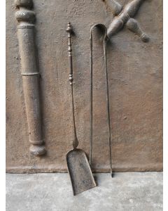 Antique French Fireplace Tools