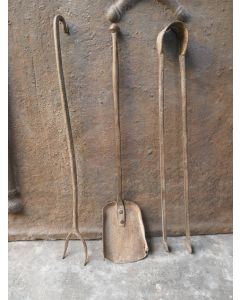 Antique French Fireplace Tools