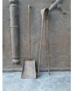Antique French Fireplace Tools