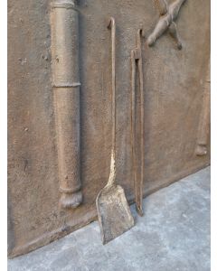 Antique French Fireplace Tools