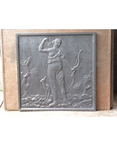 Diana Fireplace Back Plate