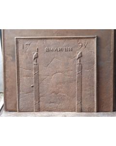 Pillars with Phrygian Cap Fireback