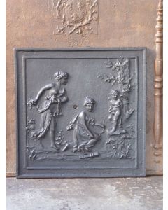 Diana Fireplace Back Plate