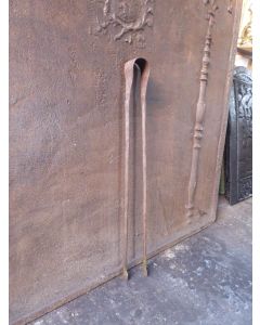 Antique French Fire Tongs