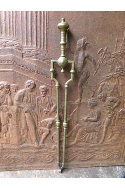 Victorian Fire Tongs