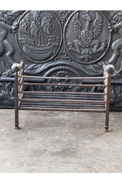 Antique Fireplace Log Grate